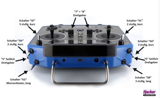 JETI Handsender DS-16 II Black Multimode