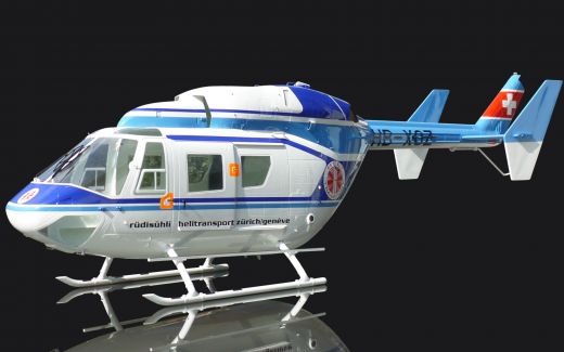 BK 117 - Rüdisühli - 600 Scale