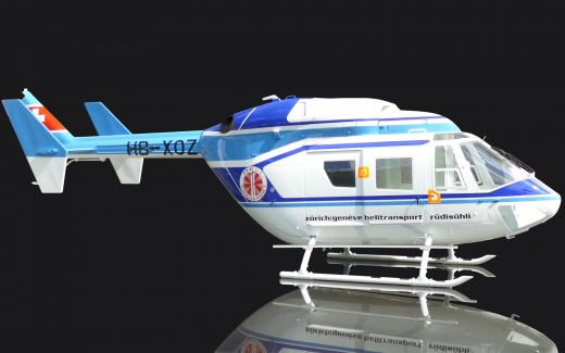 BK 117 - Rüdisühli - 600 Scale